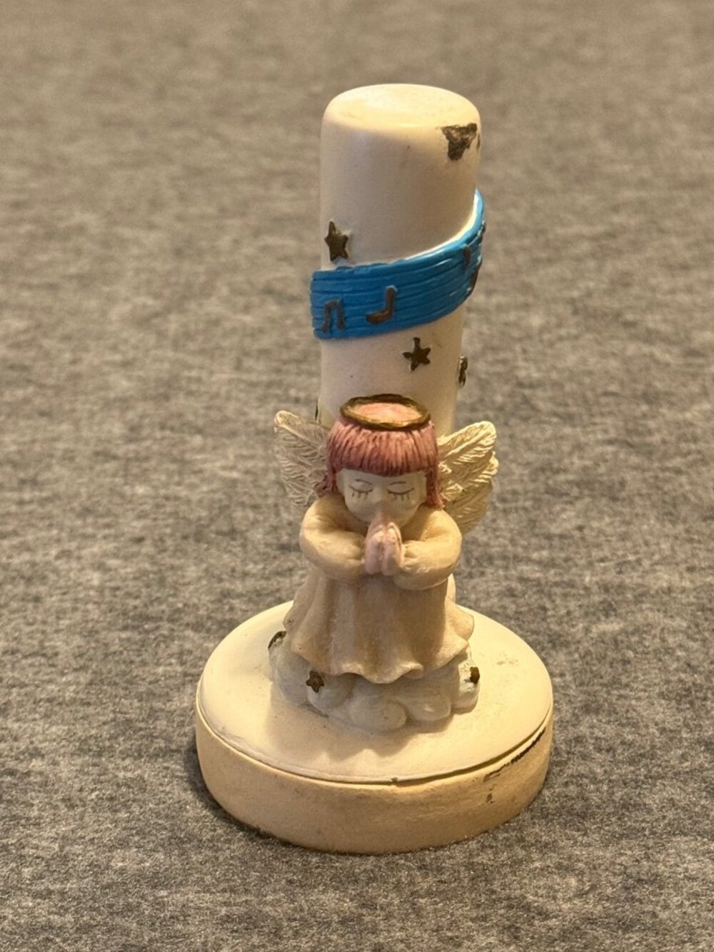 GIFTCO Vintage Praying Angel Cookie Stamp Press 4.5"